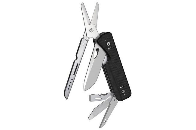 Afbeelding voor Roxon Flex & Phantom Shears S505G-BK Black G10, modulaire multitool
