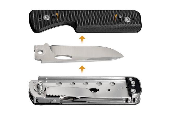 Afbeelding voor Roxon Flex & Phantom Shears S505G-BK Black G10, modulaire multitool