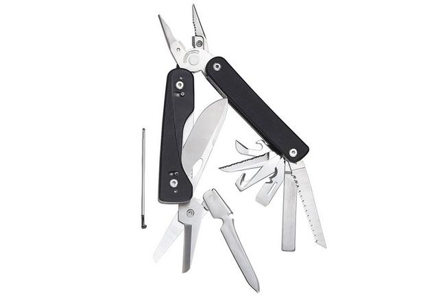 Afbeelding voor Roxon Flex & Phantom Titan S805G Black G10, modulaire multitool