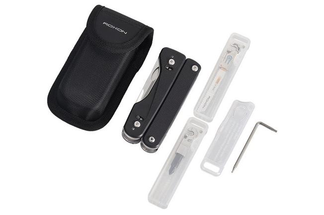 Afbeelding voor Roxon Flex & Phantom Titan S805G Black G10, modulaire multitool