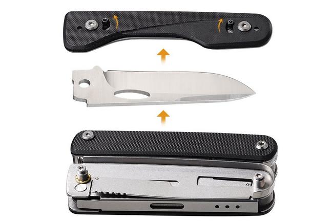 Afbeelding voor Roxon Flex & Phantom Titan S805G Black G10, modulaire multitool