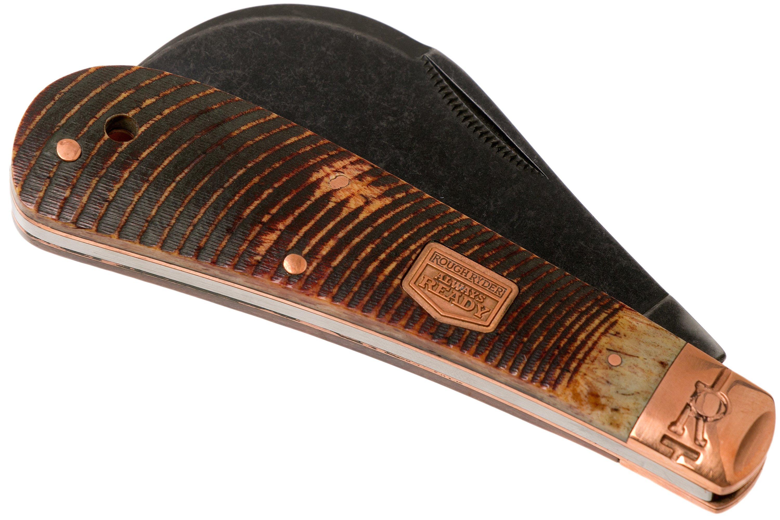 大人の上質  Rough pocket RR1843 Hawkbill Bushcrafter Backwoods Ryder トランプ