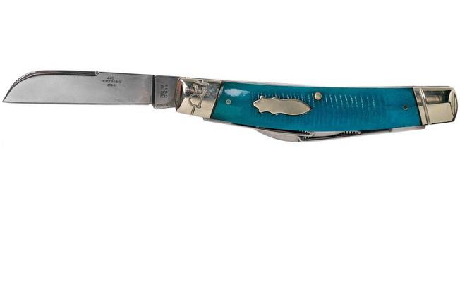 Rough Ryder Black & Blue Congress RR2118 pocket knife