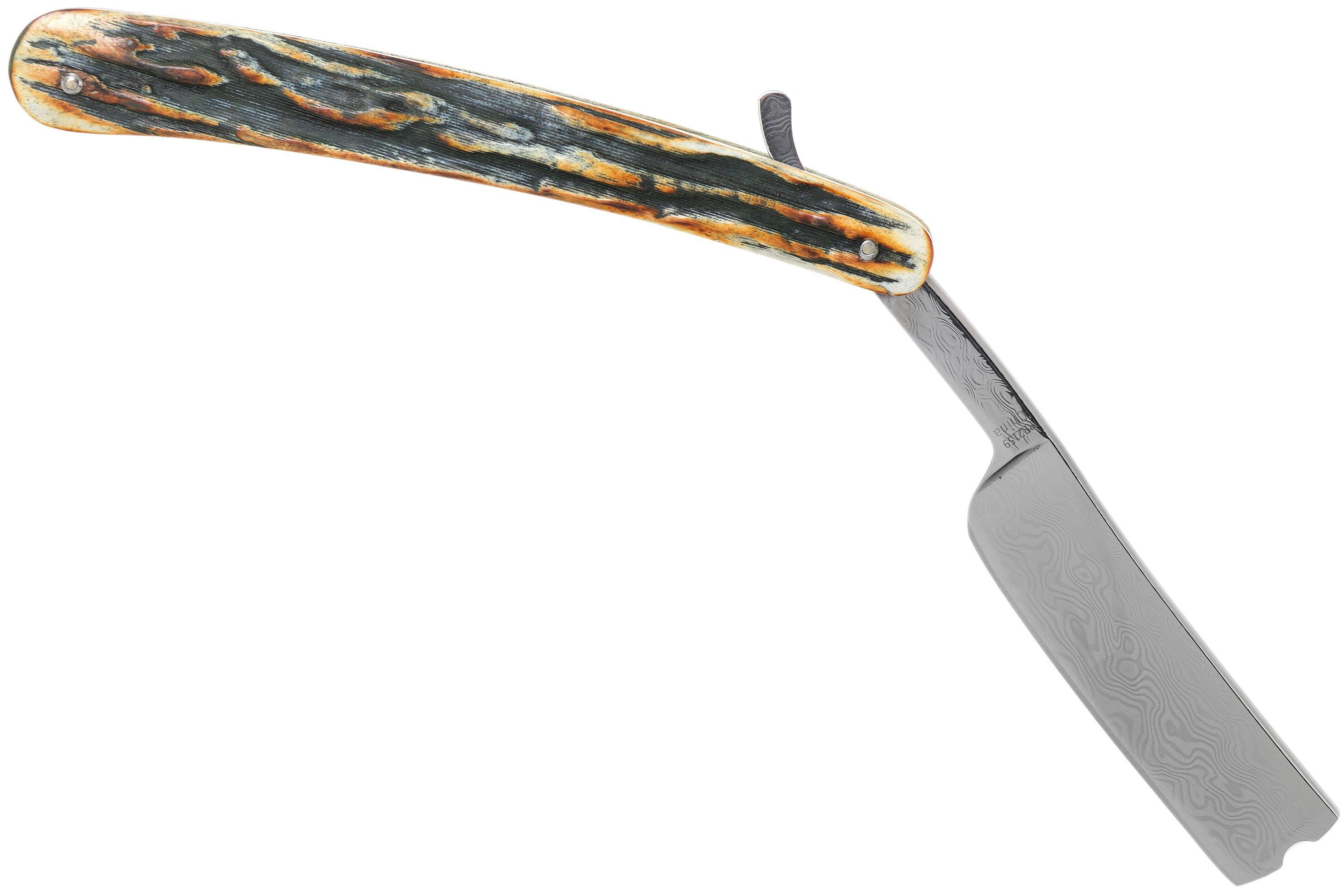 rough-ryder-folding-razor-cinnamon-stag-rr2159-damascus-navaja-de