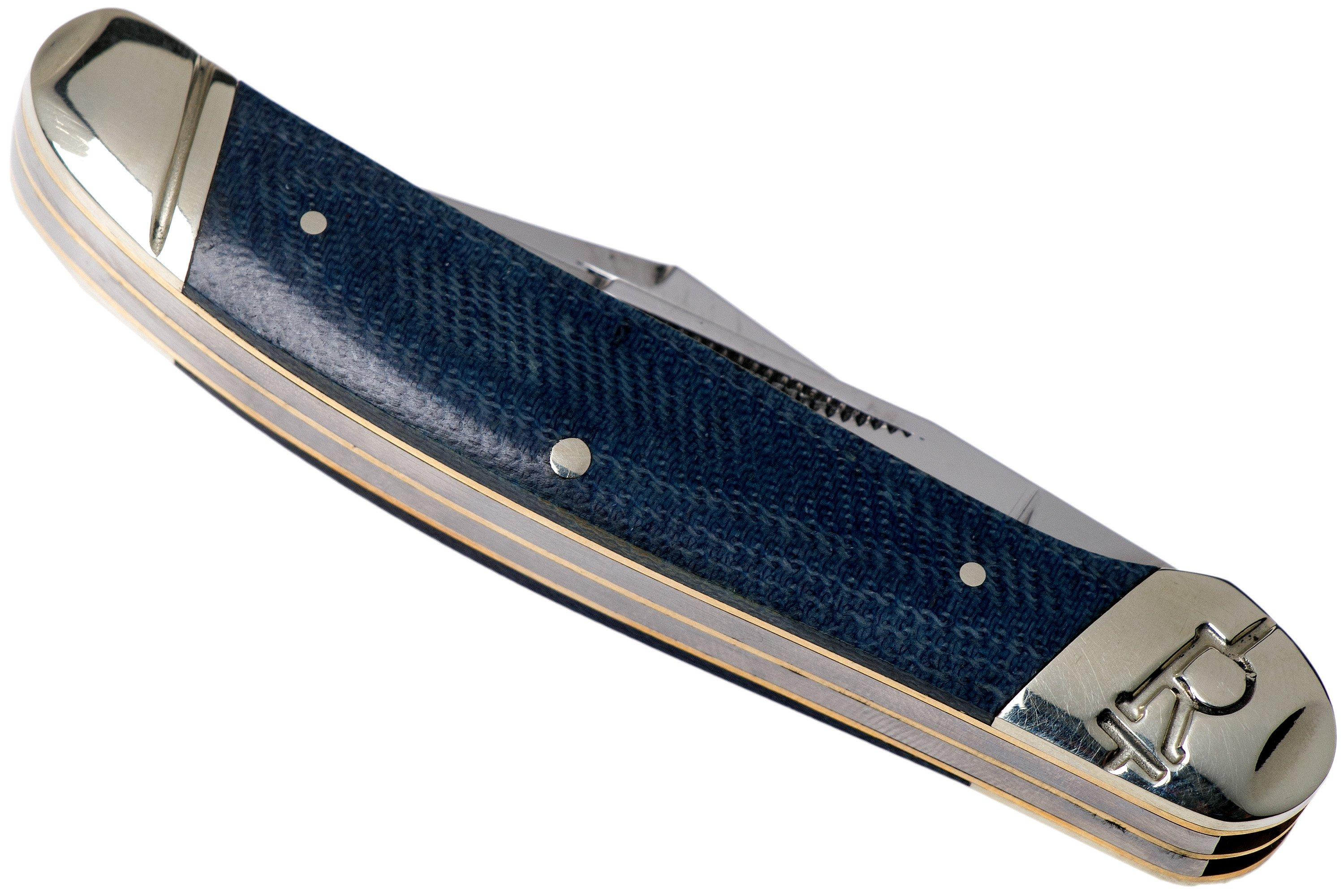 Rough Ryder Copperhead Denim RR2188 Carbon slipjoint pocket knife
