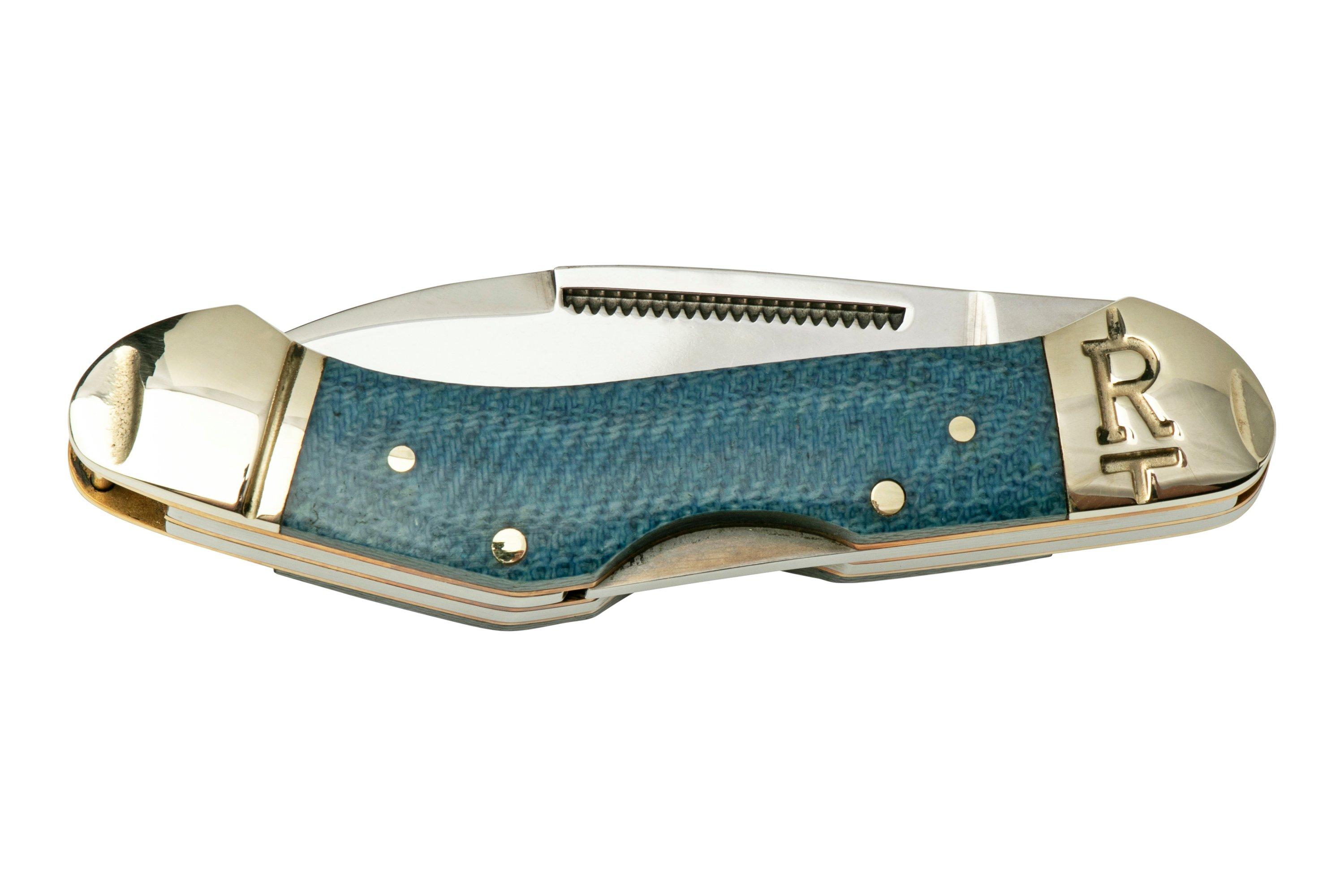 Rough Ryder Denim Dogleg Canoe, RR2189 pocket knife