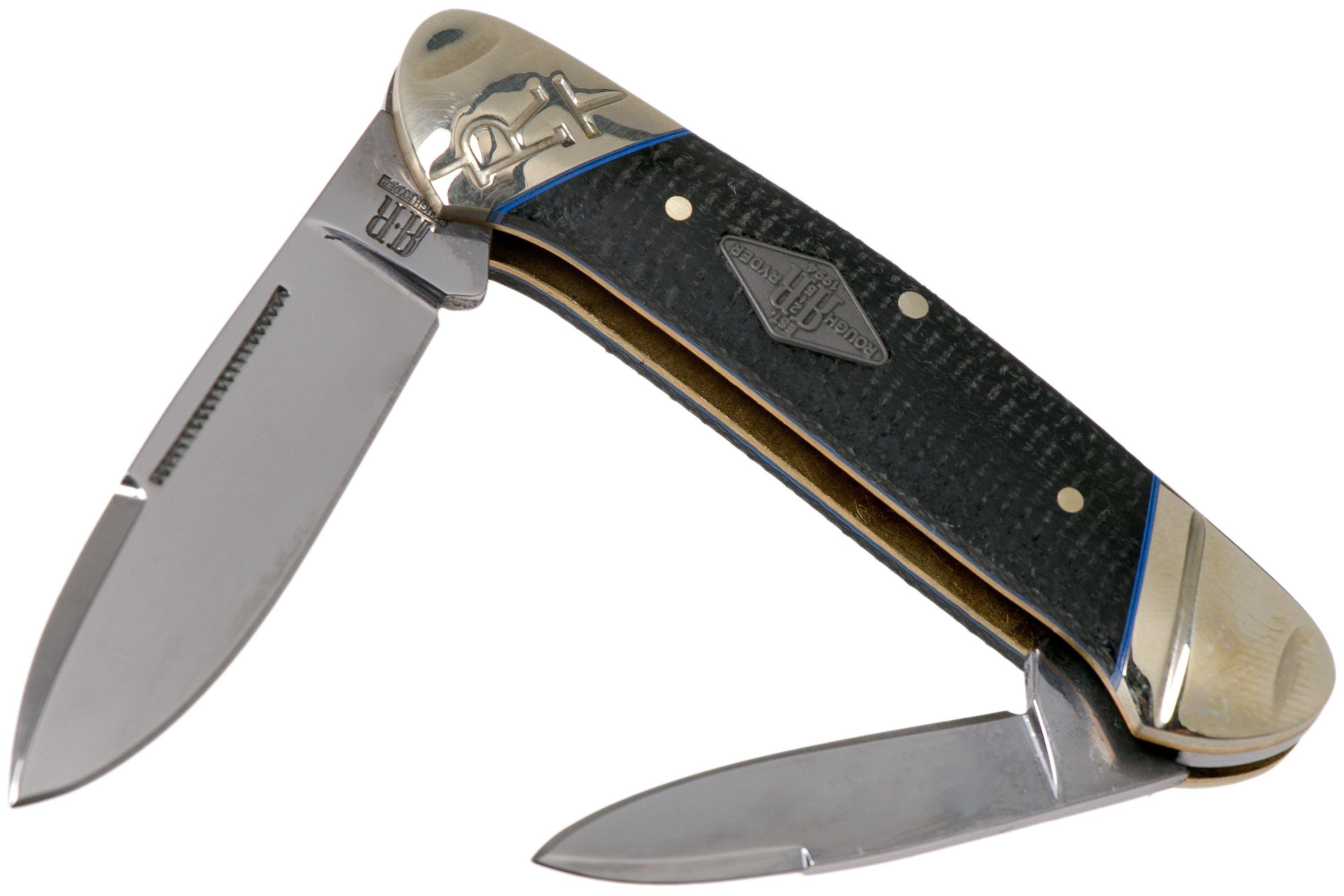 Rough Ryder Classic Carbon II Canoe RR2209 pocket knife ...