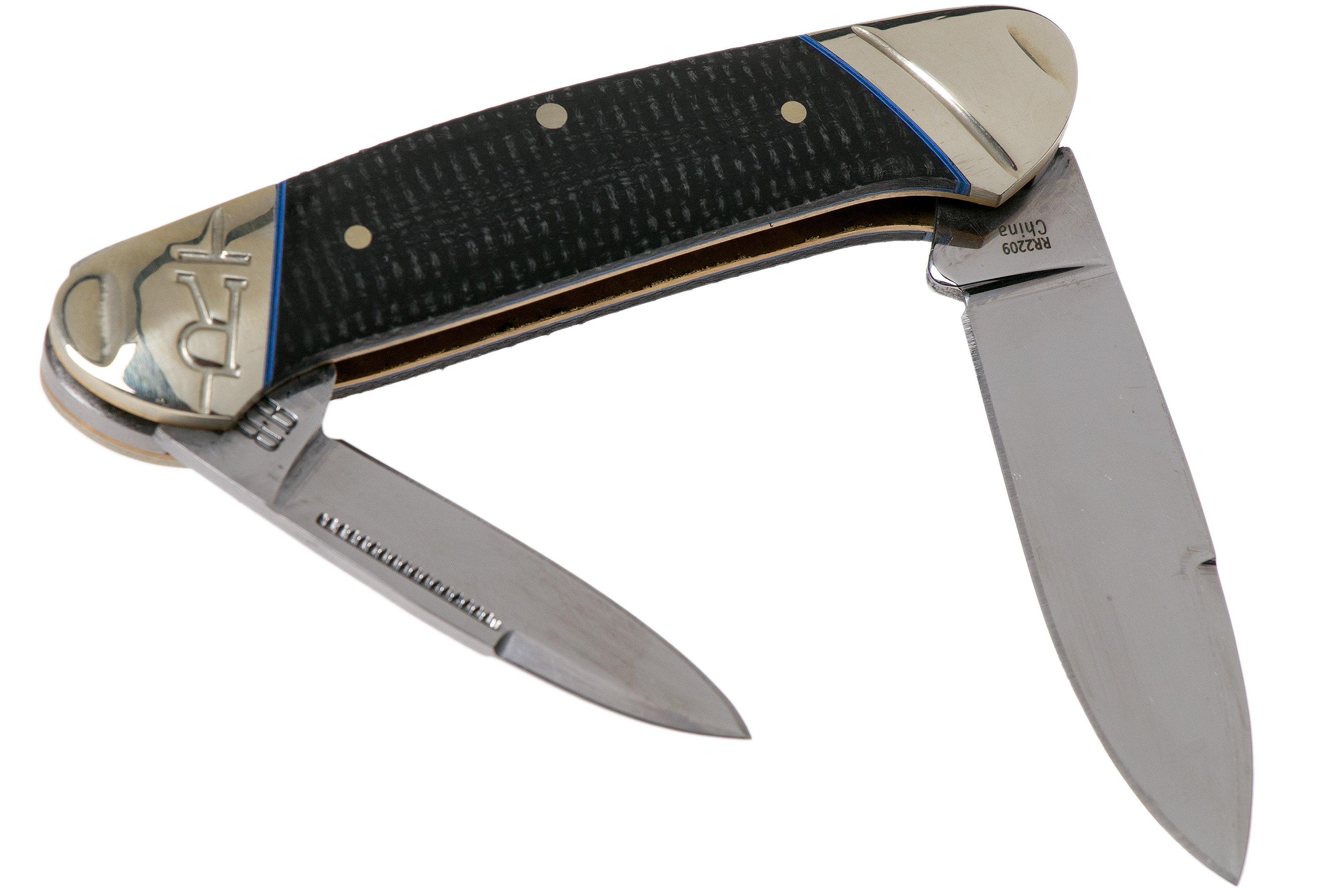 Rough Ryder Classic Carbon II Canoe RR2209 pocket knife ...