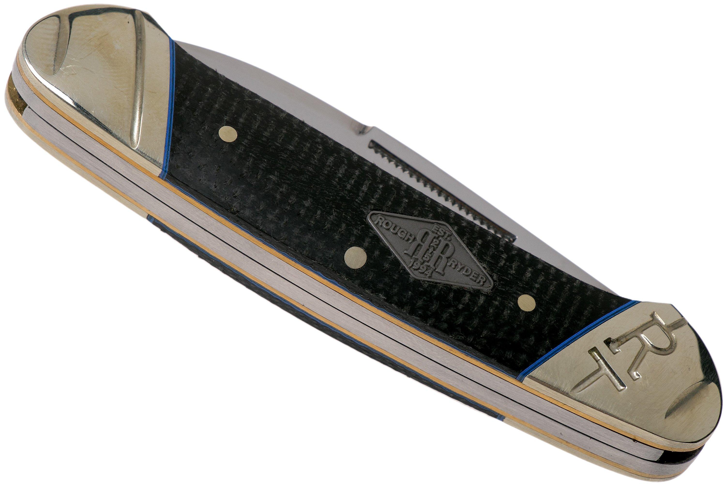 Rough Ryder Classic Carbon II Canoe RR2209 pocket knife ...