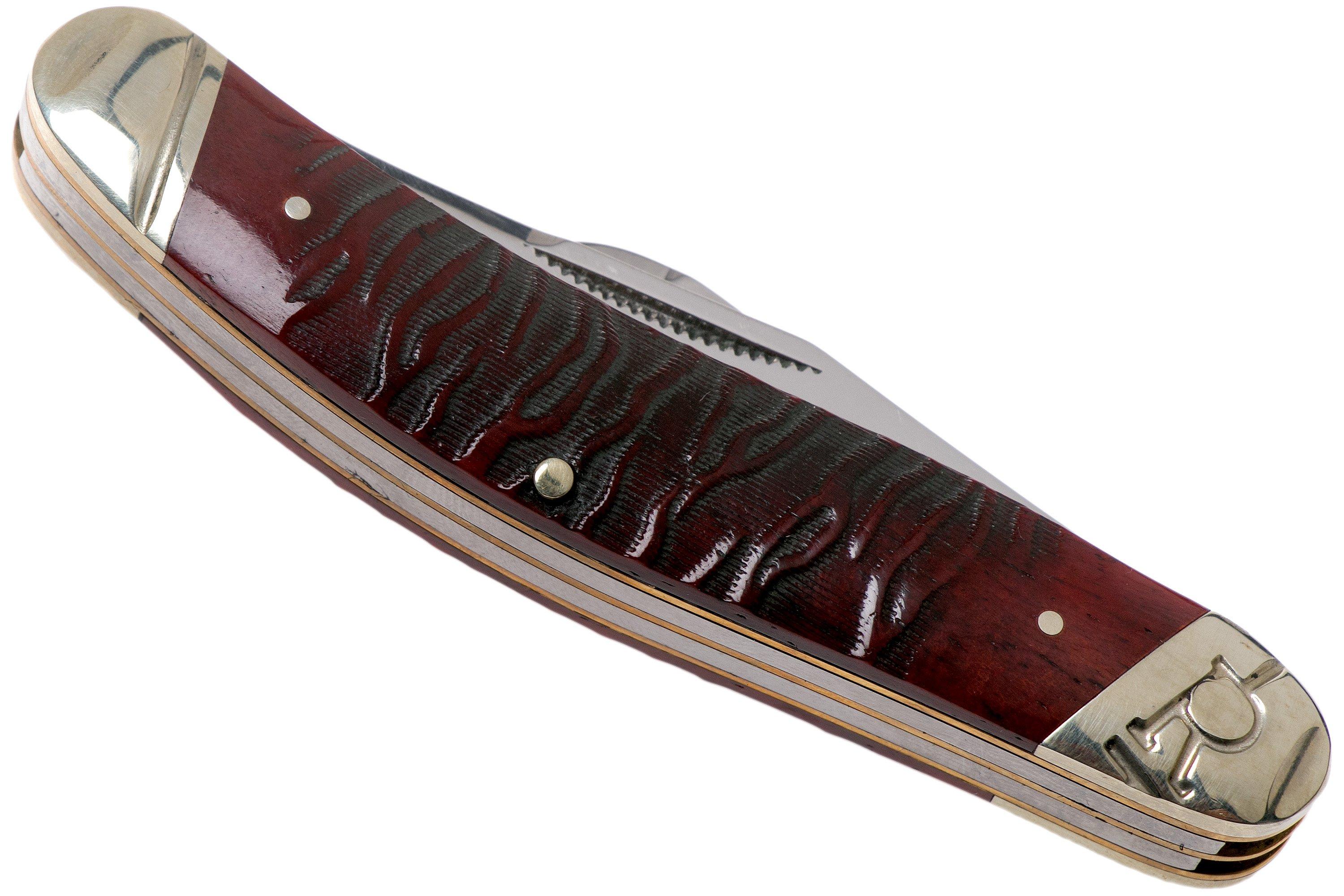 Rough Ryder Tiger Stripe Sowbelly RR2222 pocket knife