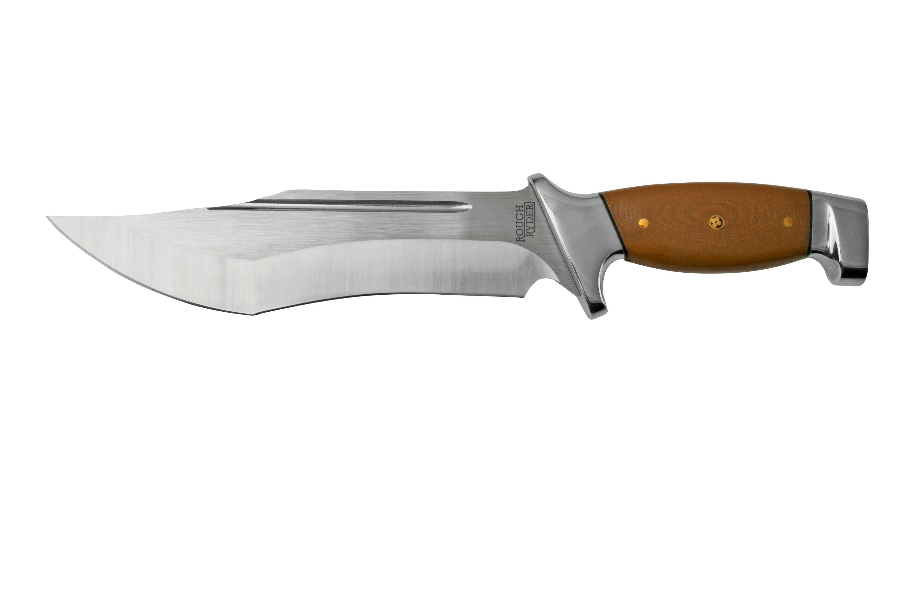 Rough Ryder Bowie Brown G10, RR2317 cuchillo fijo Compras con
