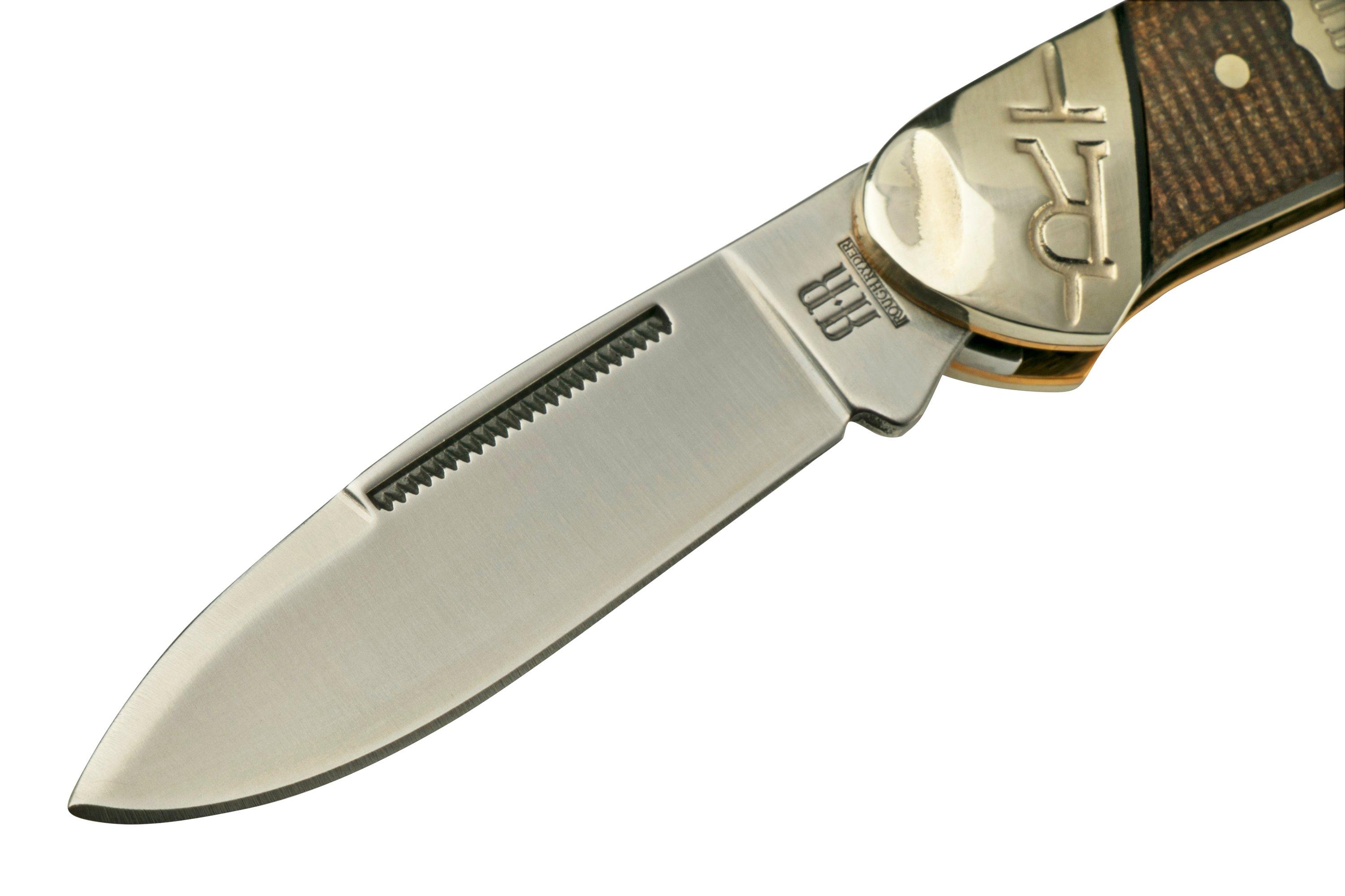 Rough Rider RR431, Coltello Tascabile Unisex – Adulto, Rosso, Taglia Unica