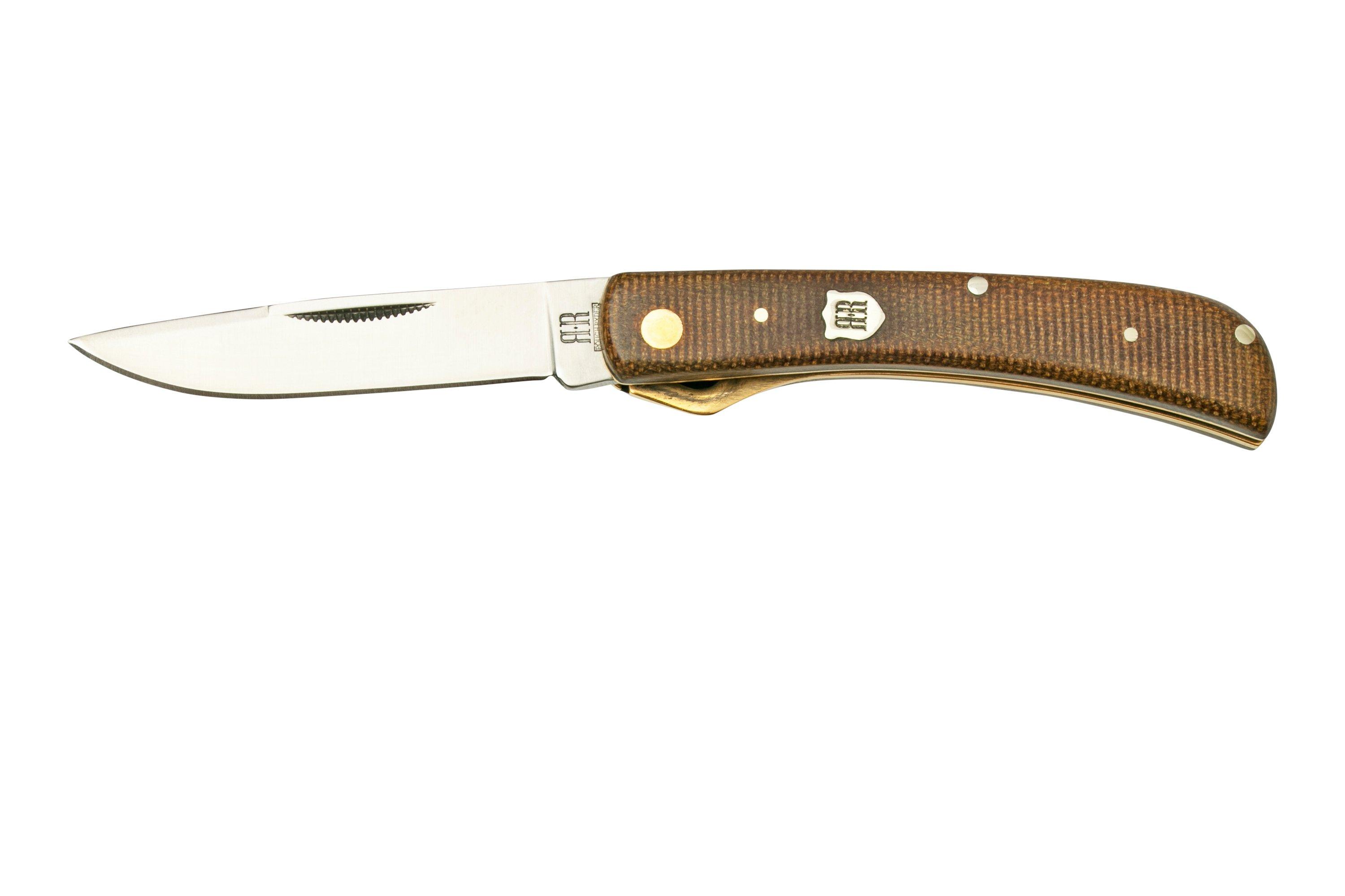 Rough Ryder Brown Burlap Small Work Knife RR2333, navaja Compras con