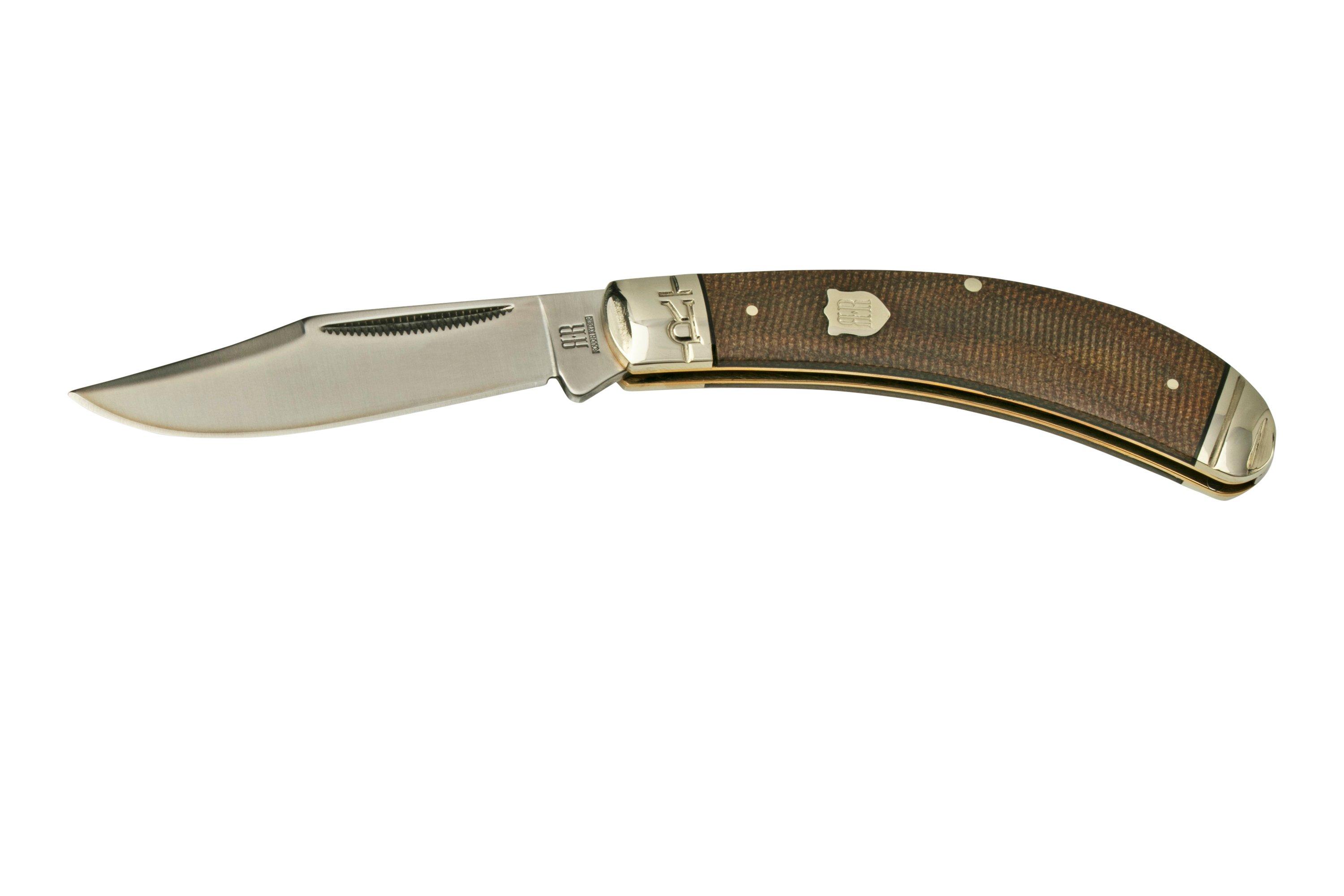 Rough Ryder Brown Burlap Bow Trapper RR2375, pocket knife ...