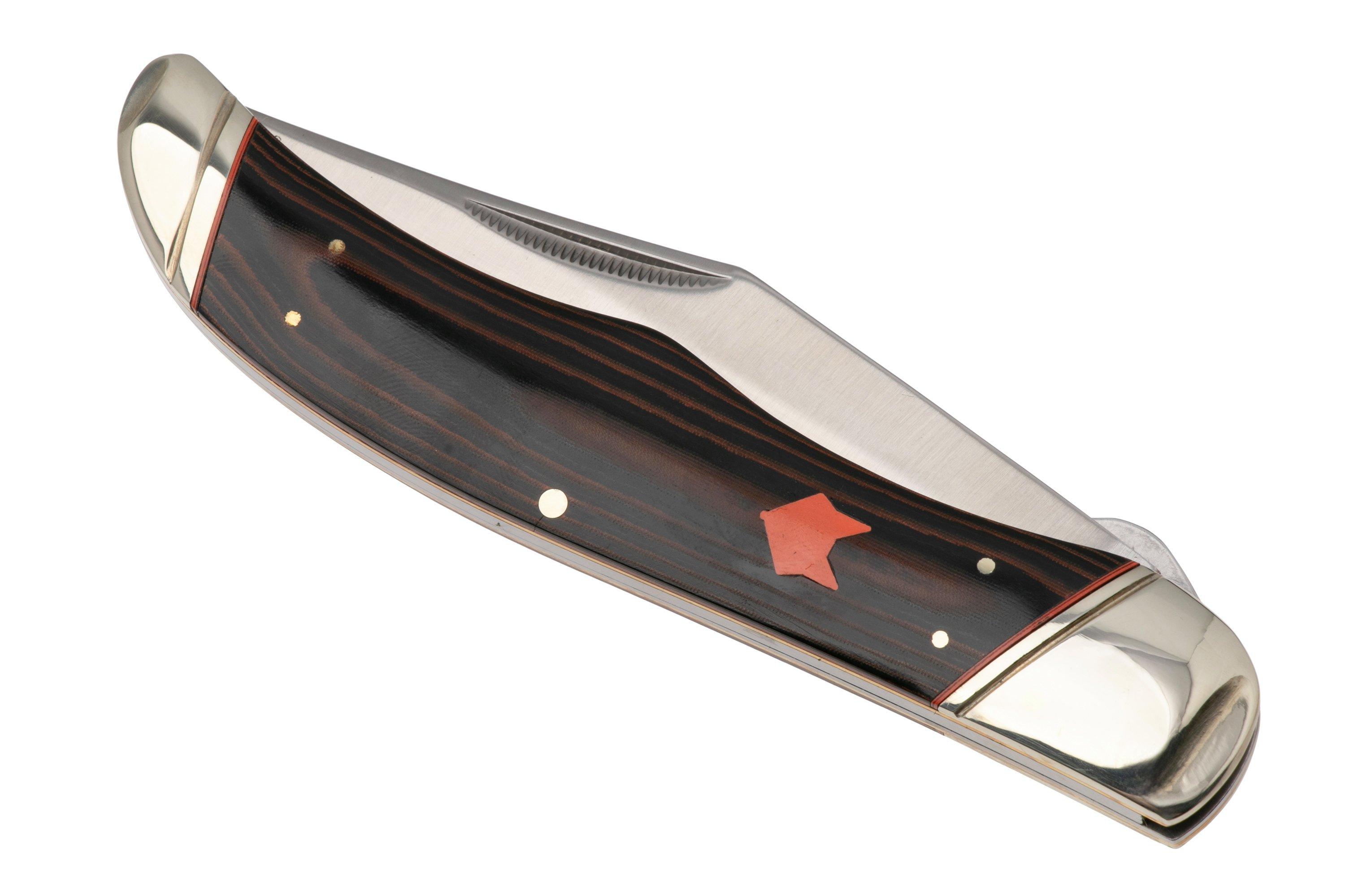 ブレイド　シュレッダーグレイブ　レプリカ Rough Ryder Desert Fox Folding Hunter RR2307, slipjoint pocket