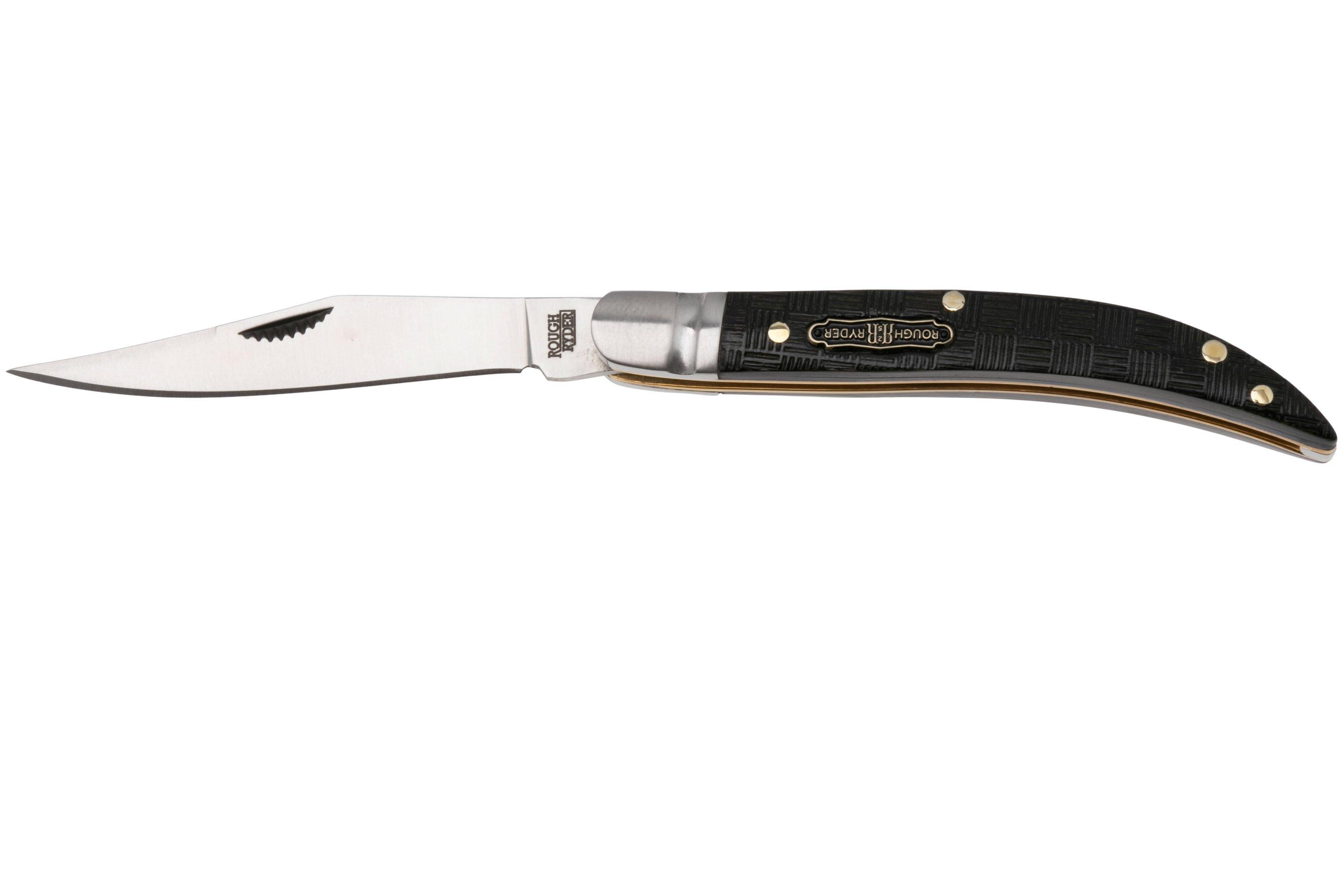 Rough Ryder Black Reserve Barehead Toothpick RR2566, Satin 440A