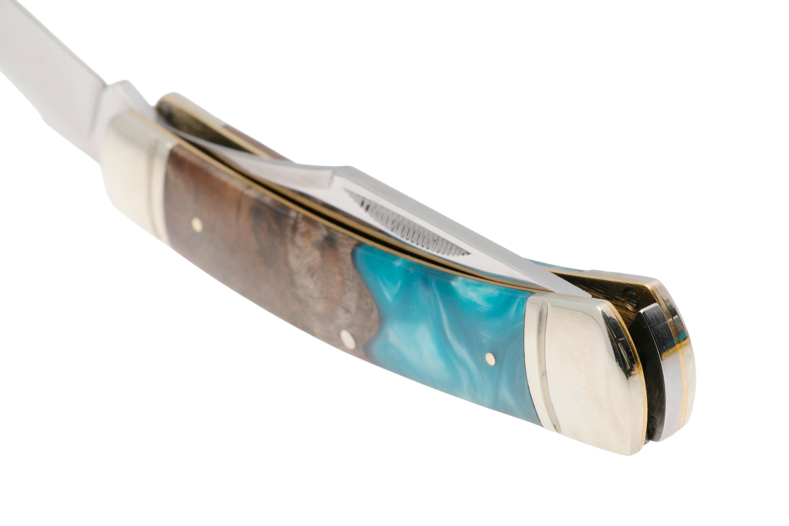 Rough Ryder Large Moose RR2652, Satin 440, Pandora Swirl Wood