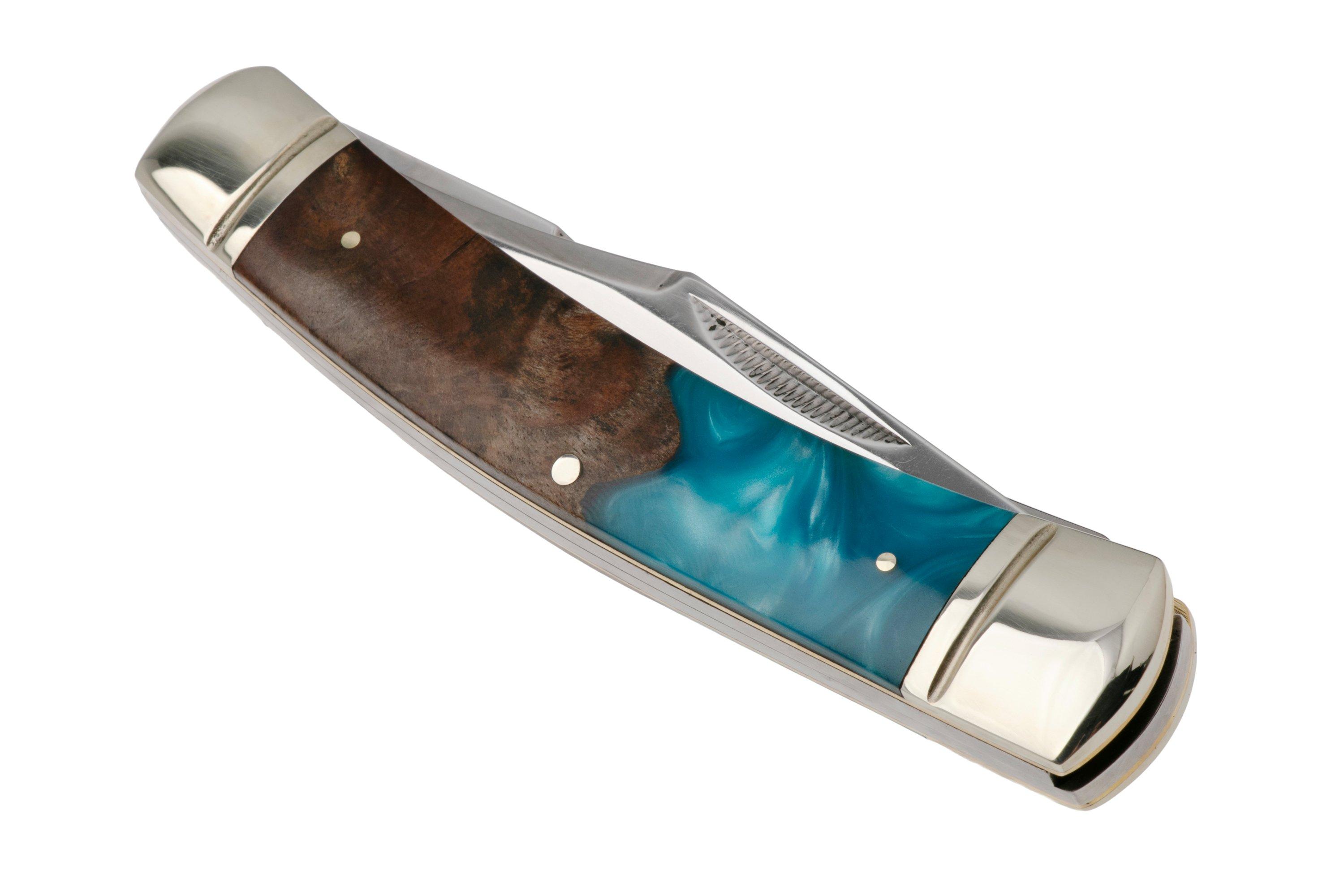 Rough Ryder Large Moose RR2652, Satin 440, Pandora Swirl Wood