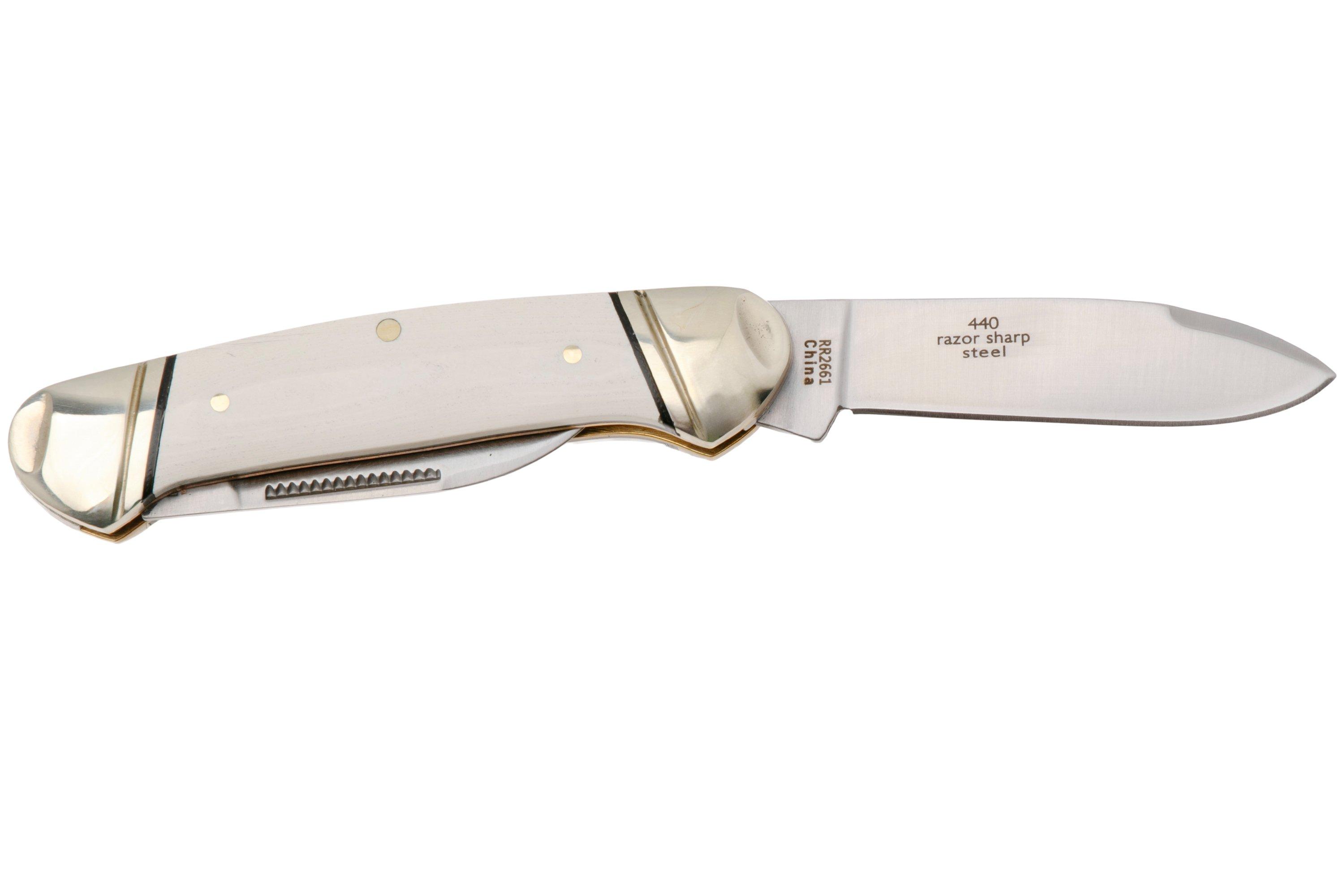 Rough Ryder Arctic Fox Mini Canoe RR2661 Slipjoint Taschenmesser ...
