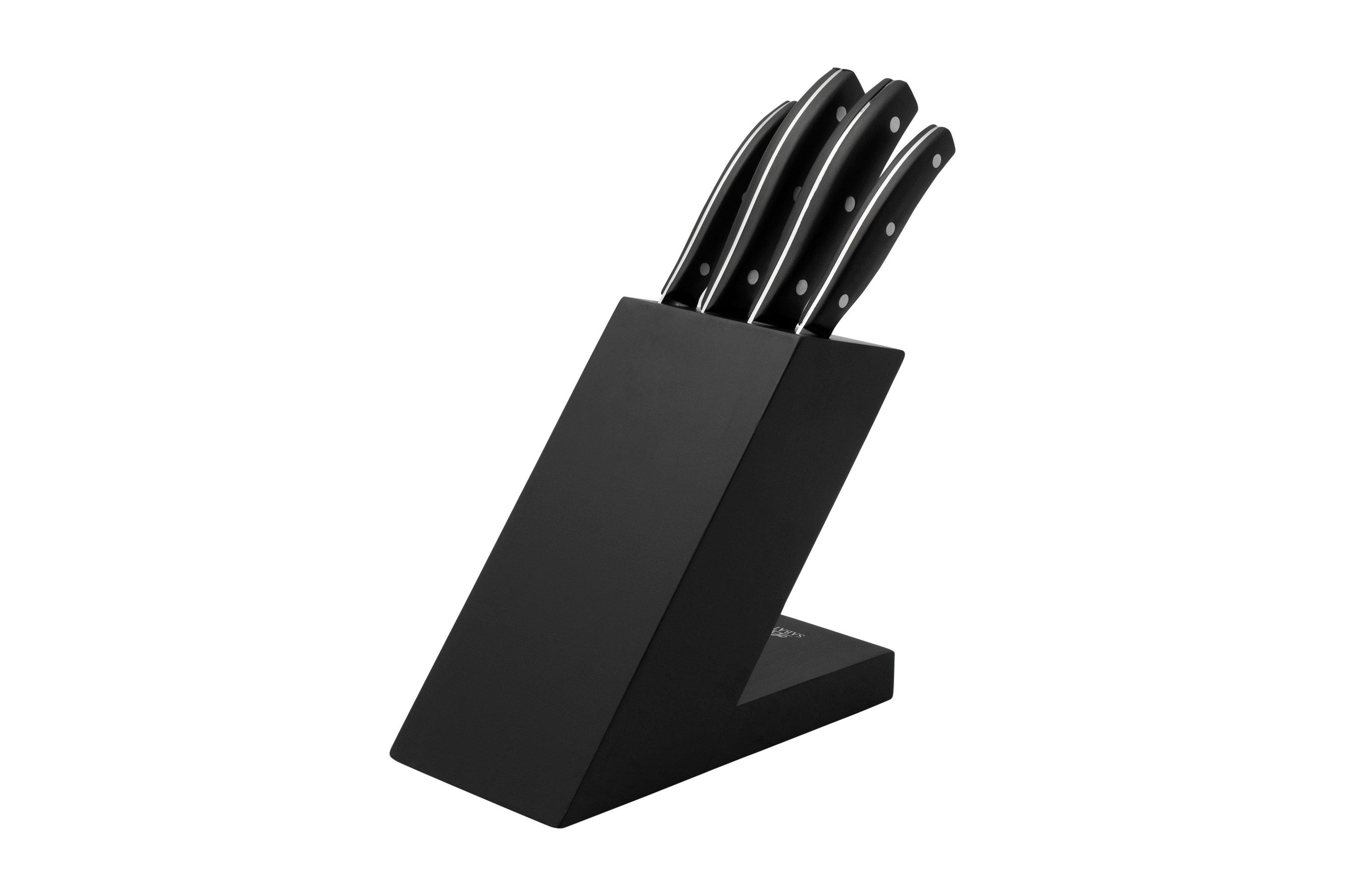 Lion Sabatier Mon Bloc II 662580 4piece kitchen knife set, black