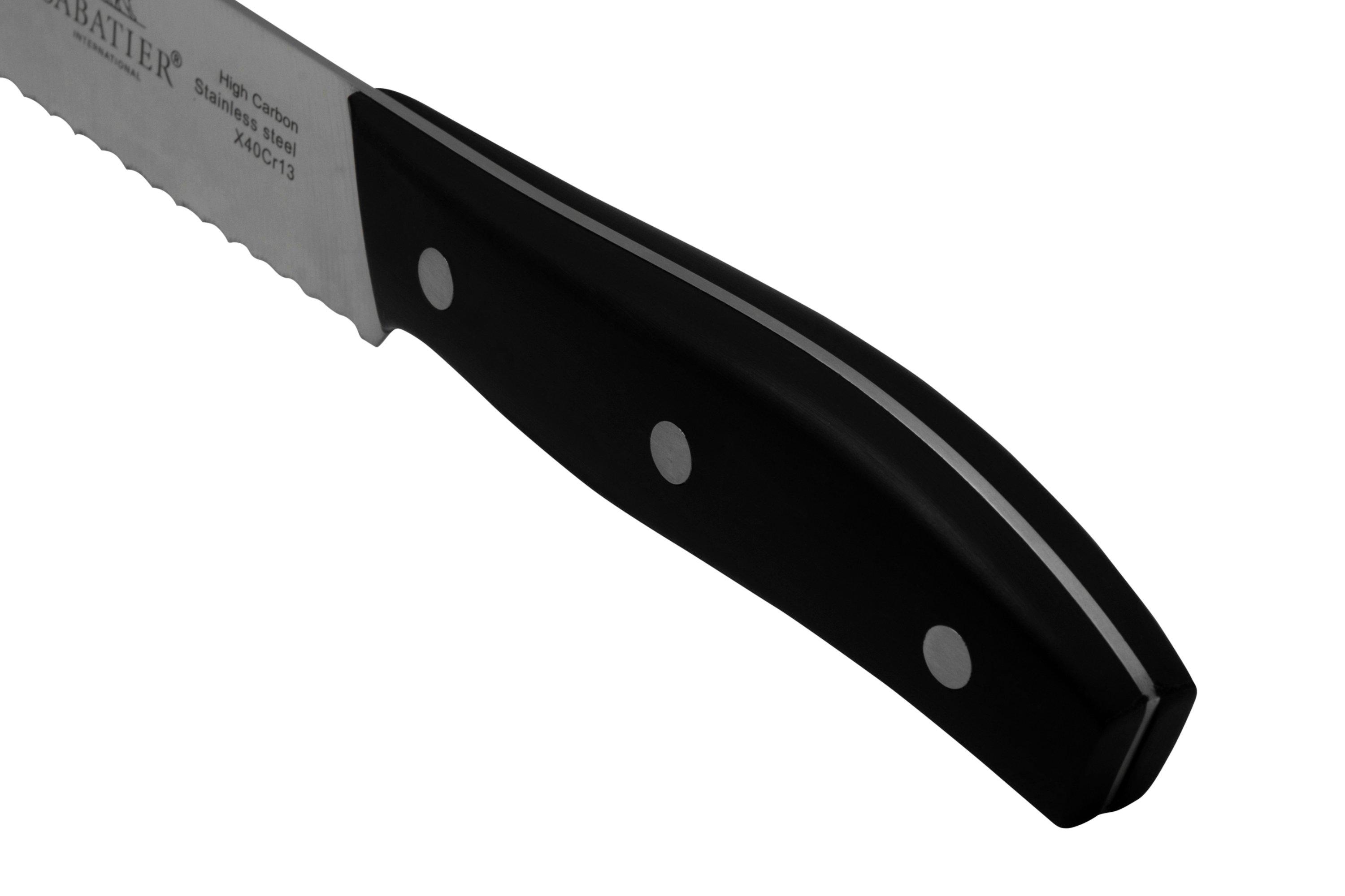 Lion Sabatier Mon Bloc II 662580 4piece kitchen knife set, black