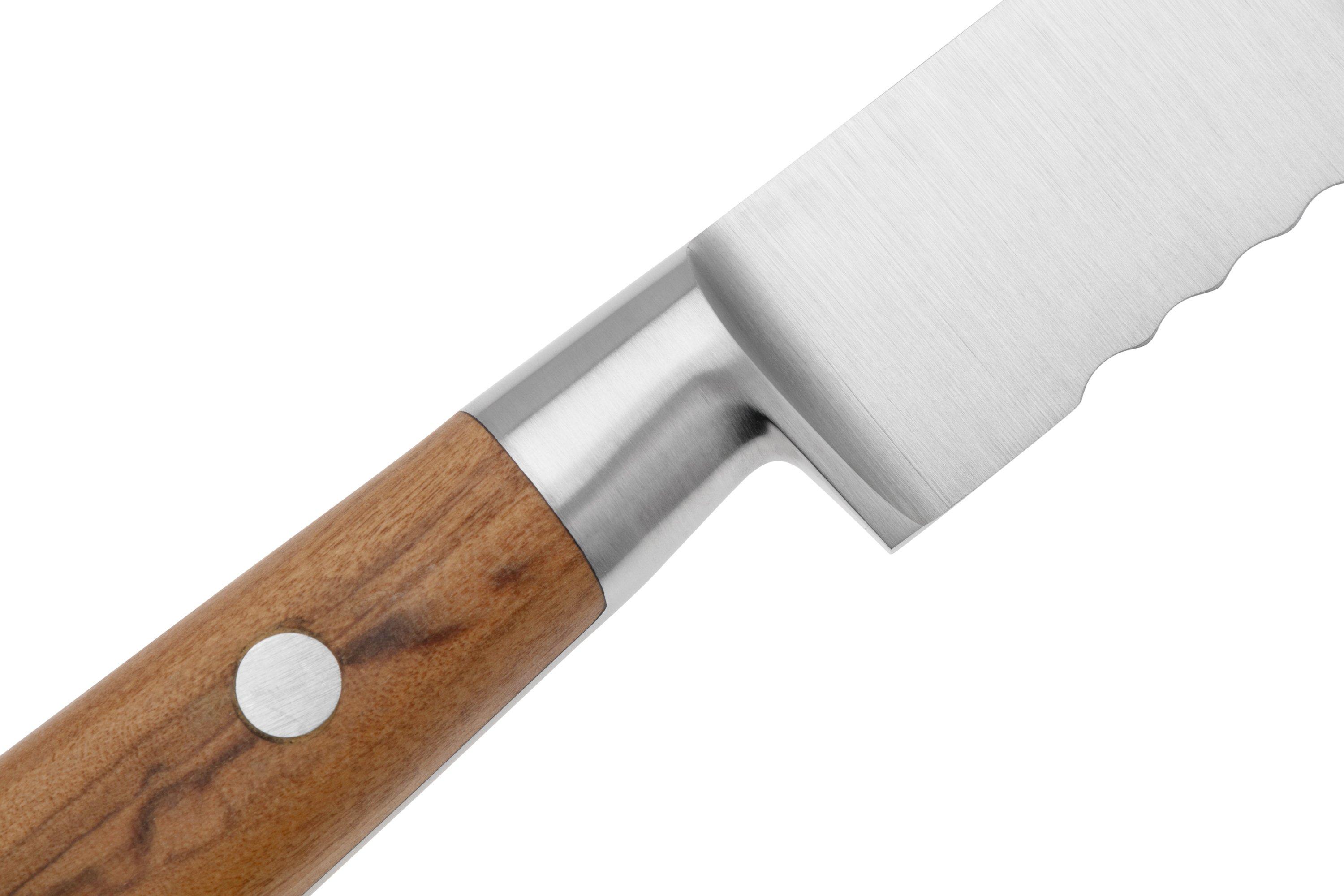 Coltello Da Pane Sabatier Pluton 20 Cm - Lama In Acciaio Inox, Manico Ergonomico Con Triplo Rivetto, Fabbricato In Francia