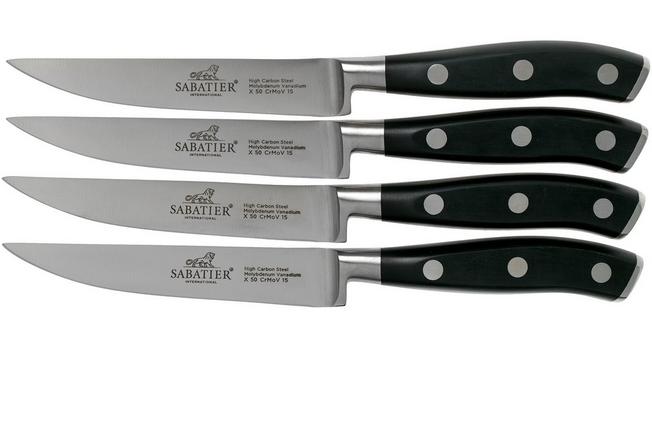 2Lions Sabatier MAJORIS 4pcs. Steak Knives Set 