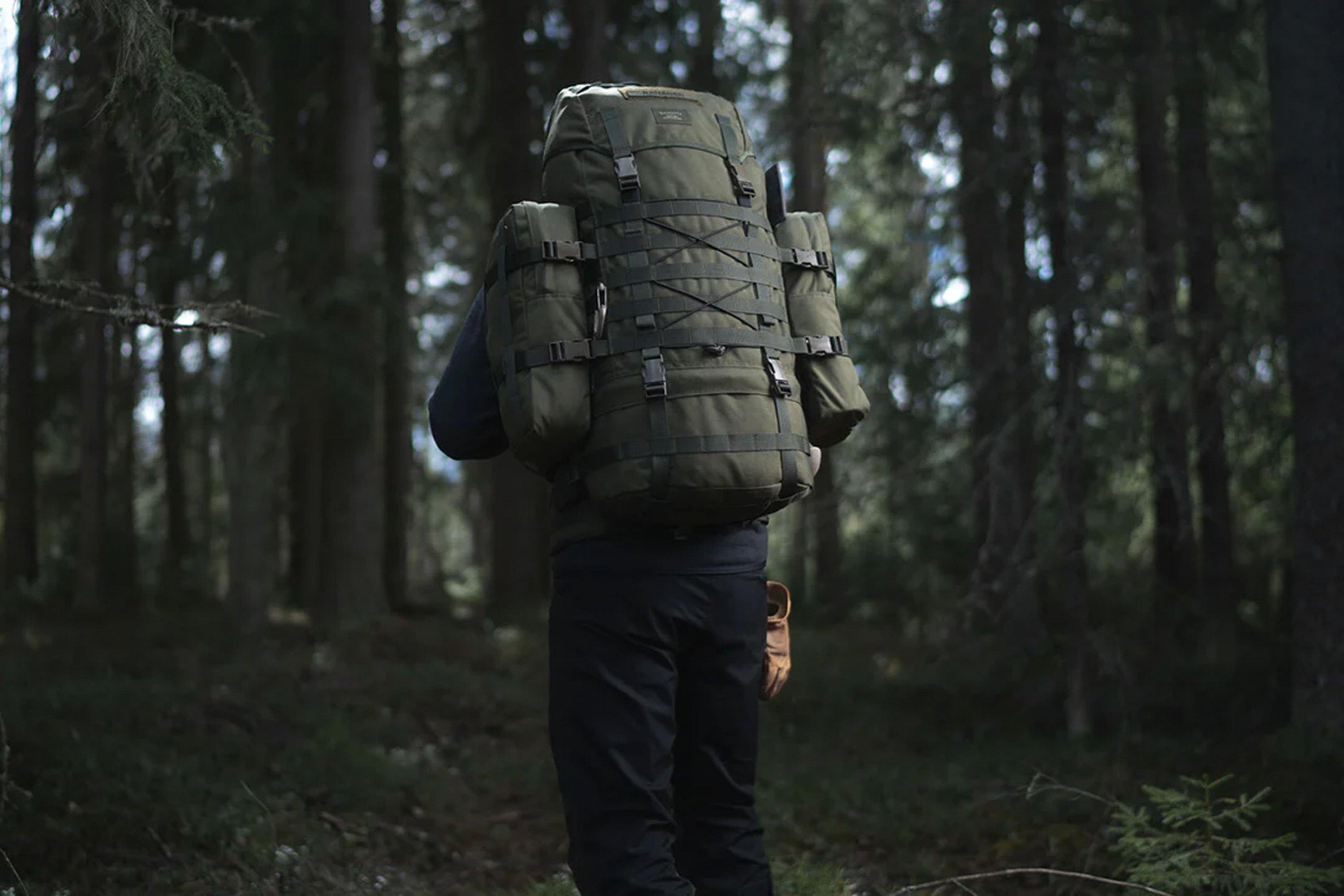 Savotta Jääkäri L, 102015375, M05 Woodland, 55 Liter Rucksack ...