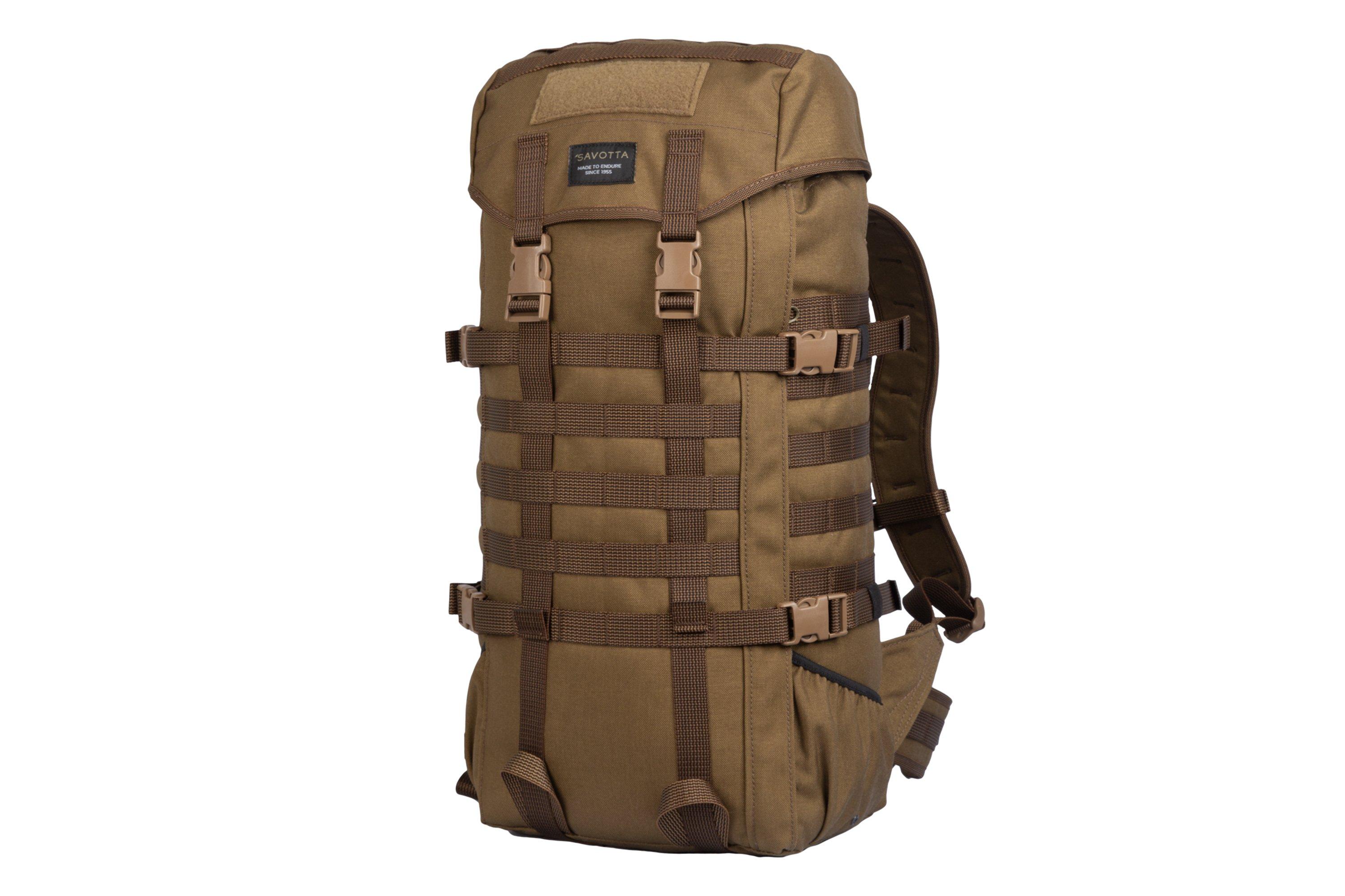 Savotta Jääkäri M backpack 102020270, Brown Cordura 1000, 30