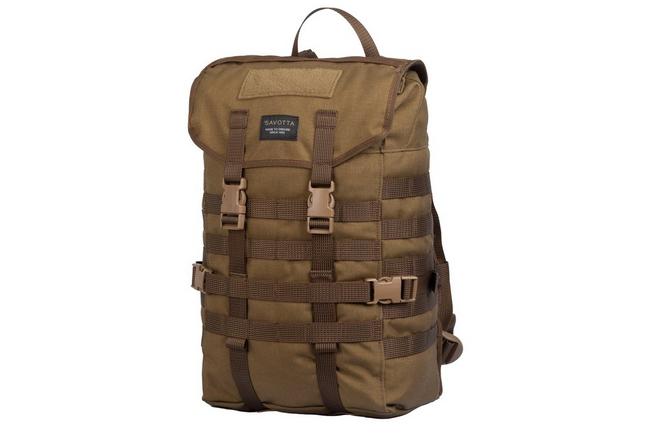 Savotta Jääkäri S backpack 102025170 Brown Cordura 1000, 20 Litres ...