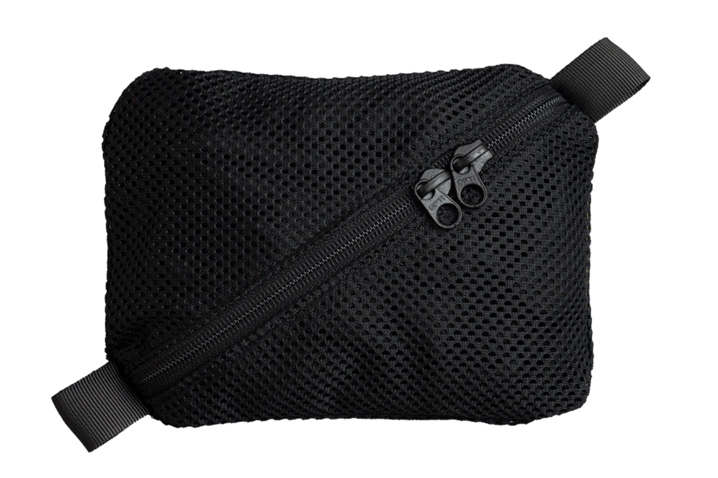 Black Nylon Mesh Pouch