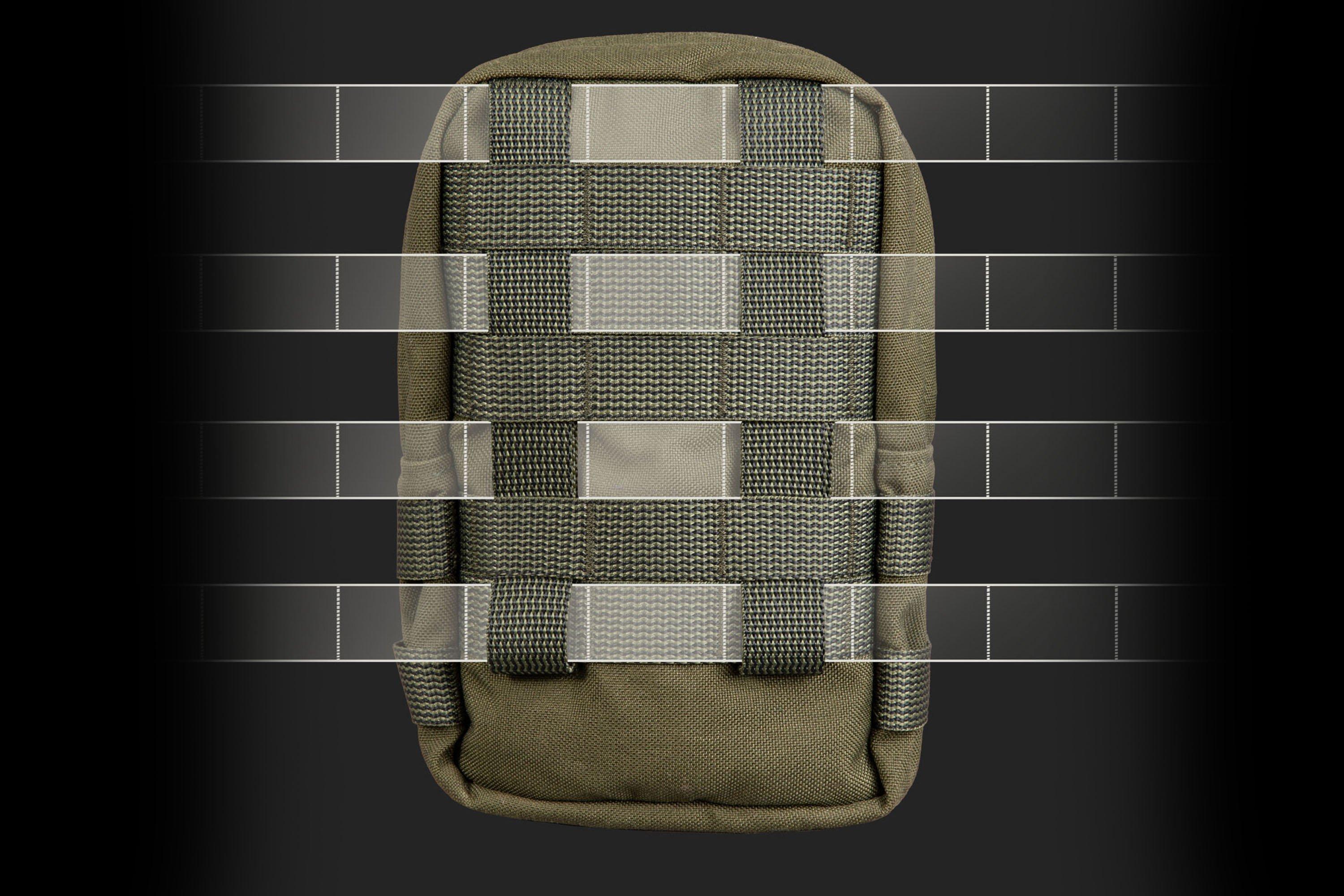 Sakanaさん　つぼ Savotta Zipped GP Pouch 3x4 110023209, pouch, zwart | Voordelig