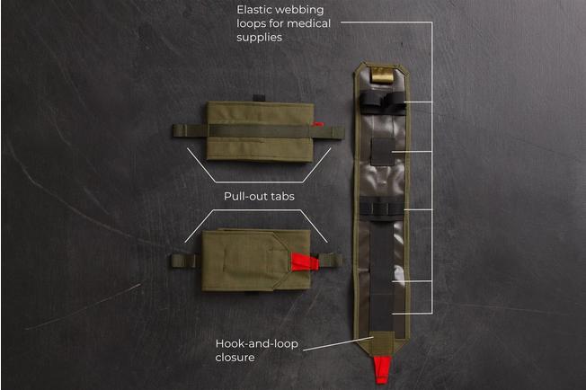 Afbeelding voor Savotta S-IFAK Insert 110028170, Cordura 500D, bruin, pouch