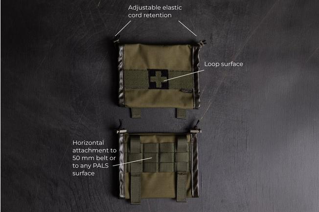Afbeelding voor Savotta S-IFAK Horizontal Mount 110029109 500D Cordura, IFAK-houder, Zwart