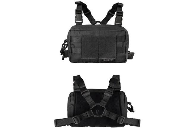 Afbeelding voor Savotta Rintamus Chest Pack 130602509, borsttas, zwart