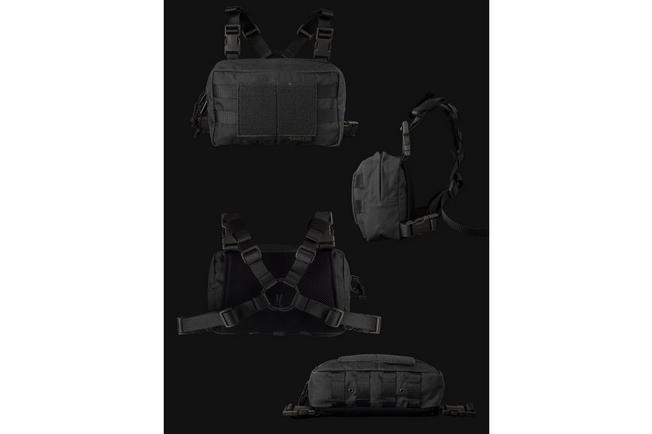 Afbeelding voor Savotta Rintamus Chest Pack 130602509, borsttas, zwart
