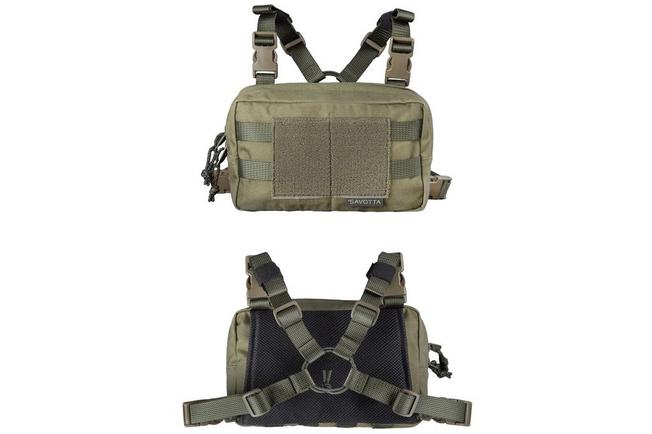 Afbeelding voor Savotta Rintamus Chest Pack 130602536, borsttas, groen