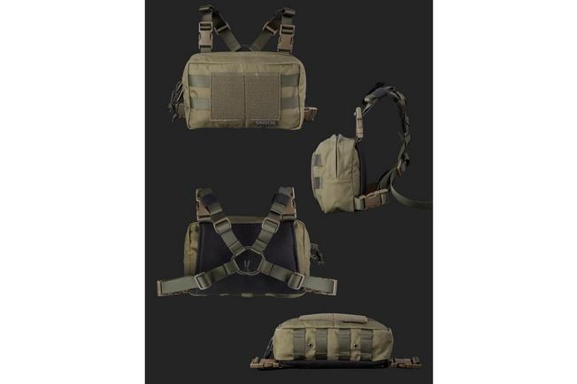 Afbeelding voor Savotta Rintamus Chest Pack 130602536, borsttas, groen