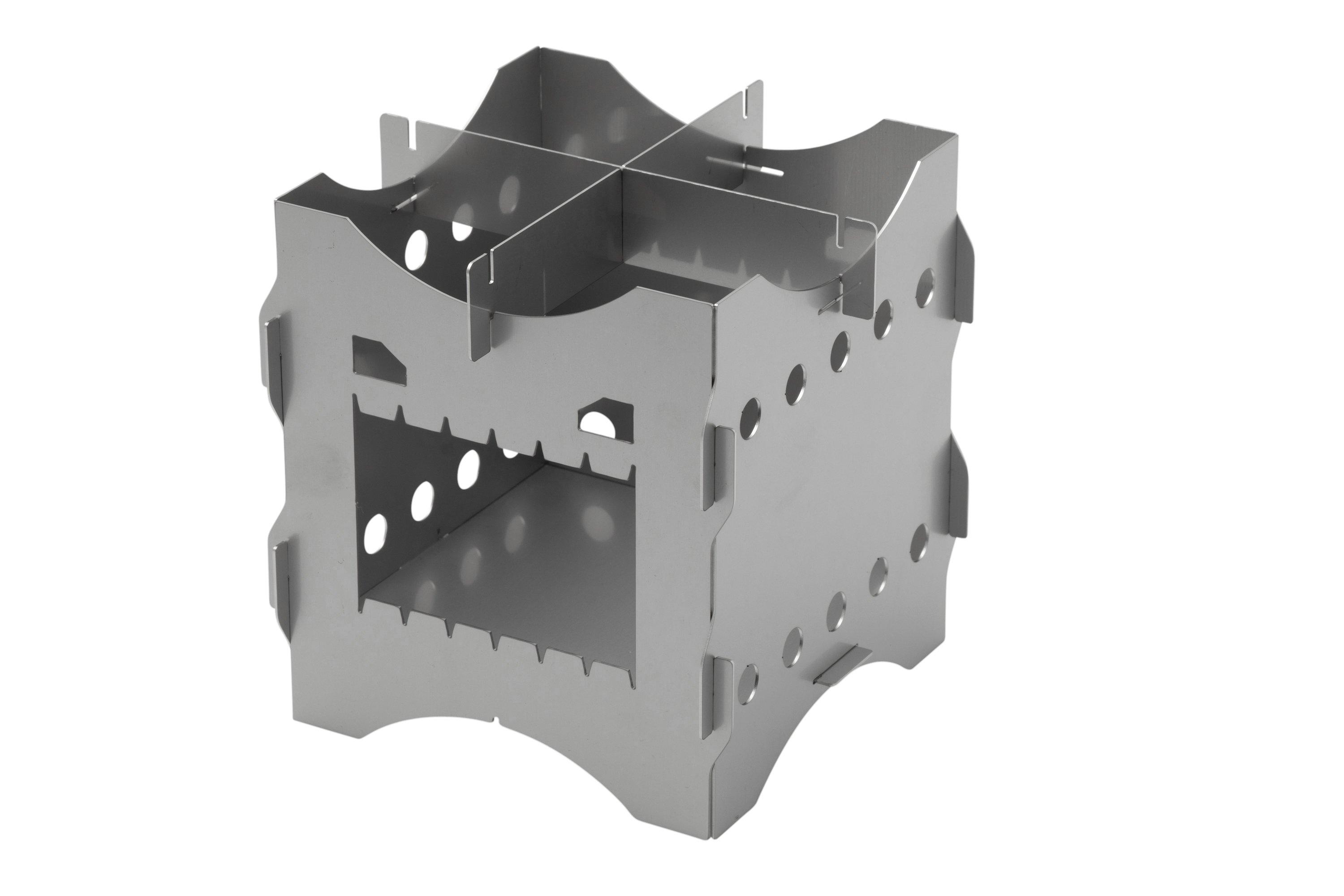 Savotta Big Bad Stove 140166036 estufa de leña, acero inoxidable