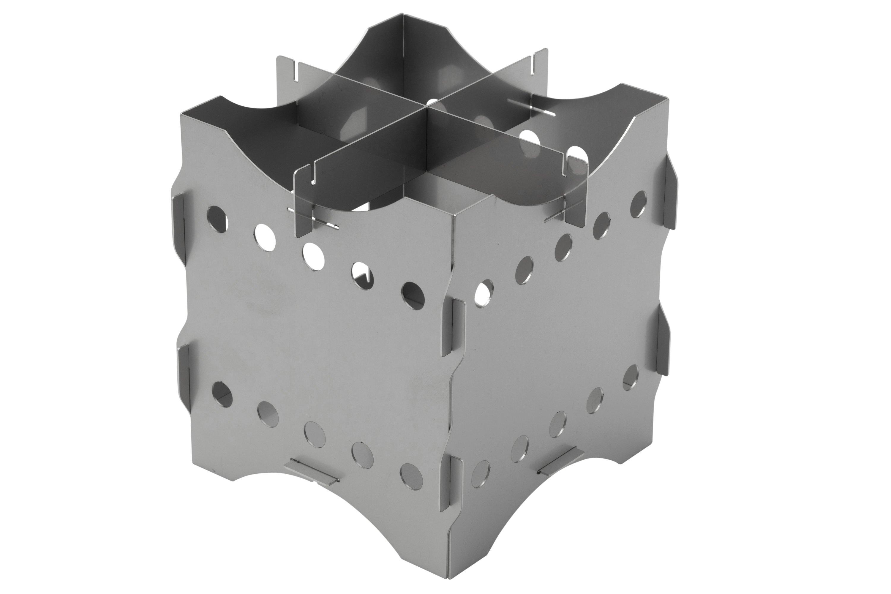 Savotta Big Bad Stove 140166036 wood burner, stainless steel Advantageously shopping at