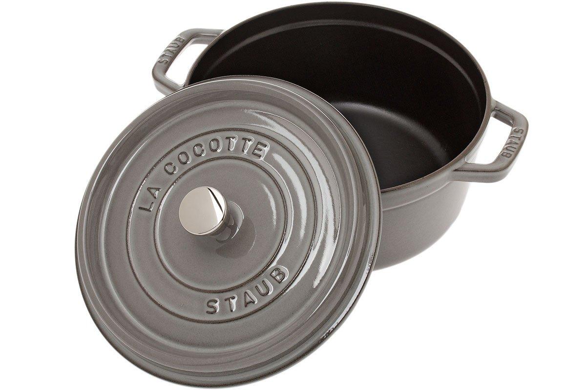 STAUB Bouton petit modèle pour Cocotte en Fonte, 3 x 3 x 1,8 cm, Nickel :  : Cuisine et Maison