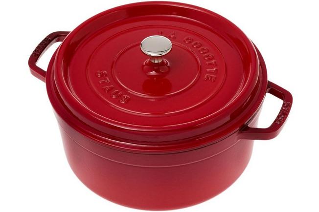 Staub casseruola-cocotte 26 cm, 5,2 l rosso  Fare acquisti  vantaggiosamente su