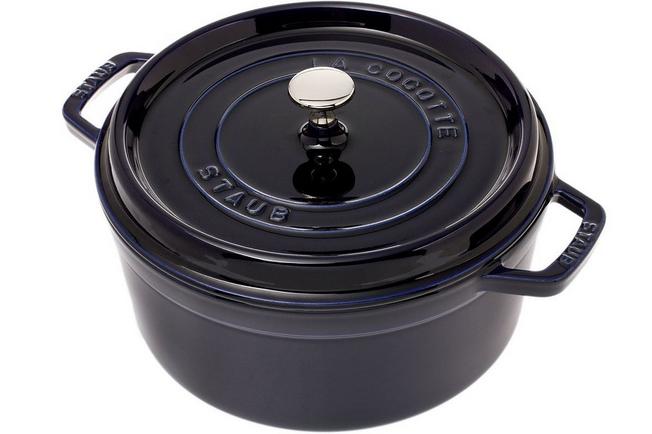 Staub casserole-cocotte 5,2 26 at l cm, blue shopping Advantageously 