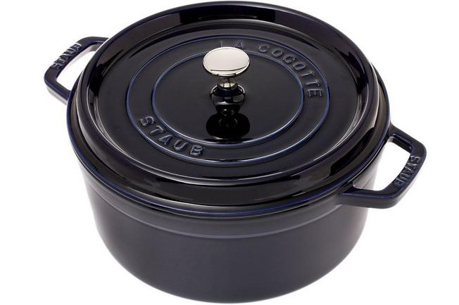 Staub Cocotte 2-piece cast iron pot and pan set 24 cm, white