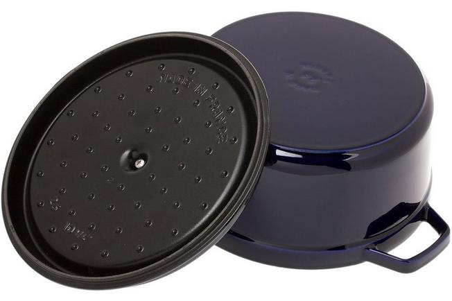Staub casserole-cocotte 26 cm, 5,2 l blue | Advantageously shopping at Knivesandtools.com Staub casserole-cocotte 26 cm, 5,2 l blue | Advantageously shopping at Knivesandtools.com