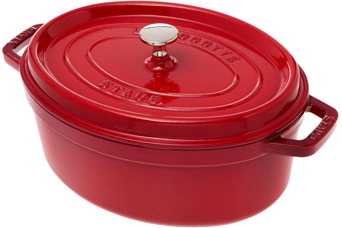 Staub cocotte 29cm, 4,2L, rojo Compras con ventajas en Knivesandtools.es