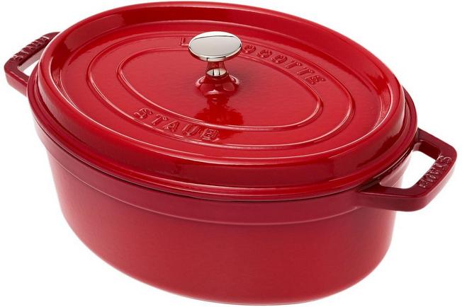 Staub casserole-cocotte 29cm, 4,2 l red  Advantageously shopping at