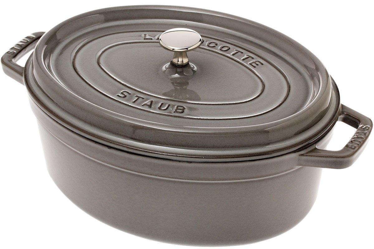 Staub casserolecocotte 29cm, 4,2 l gray Advantageously shopping at