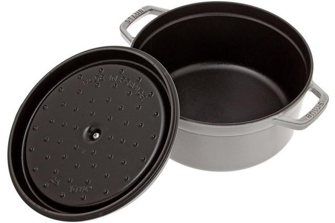 Staub casserole-cocotte 26 cm, 5,2 l grey  Advantageously shopping at