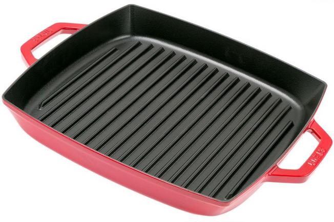 Staub Enameled Cast Iron Grill Pan